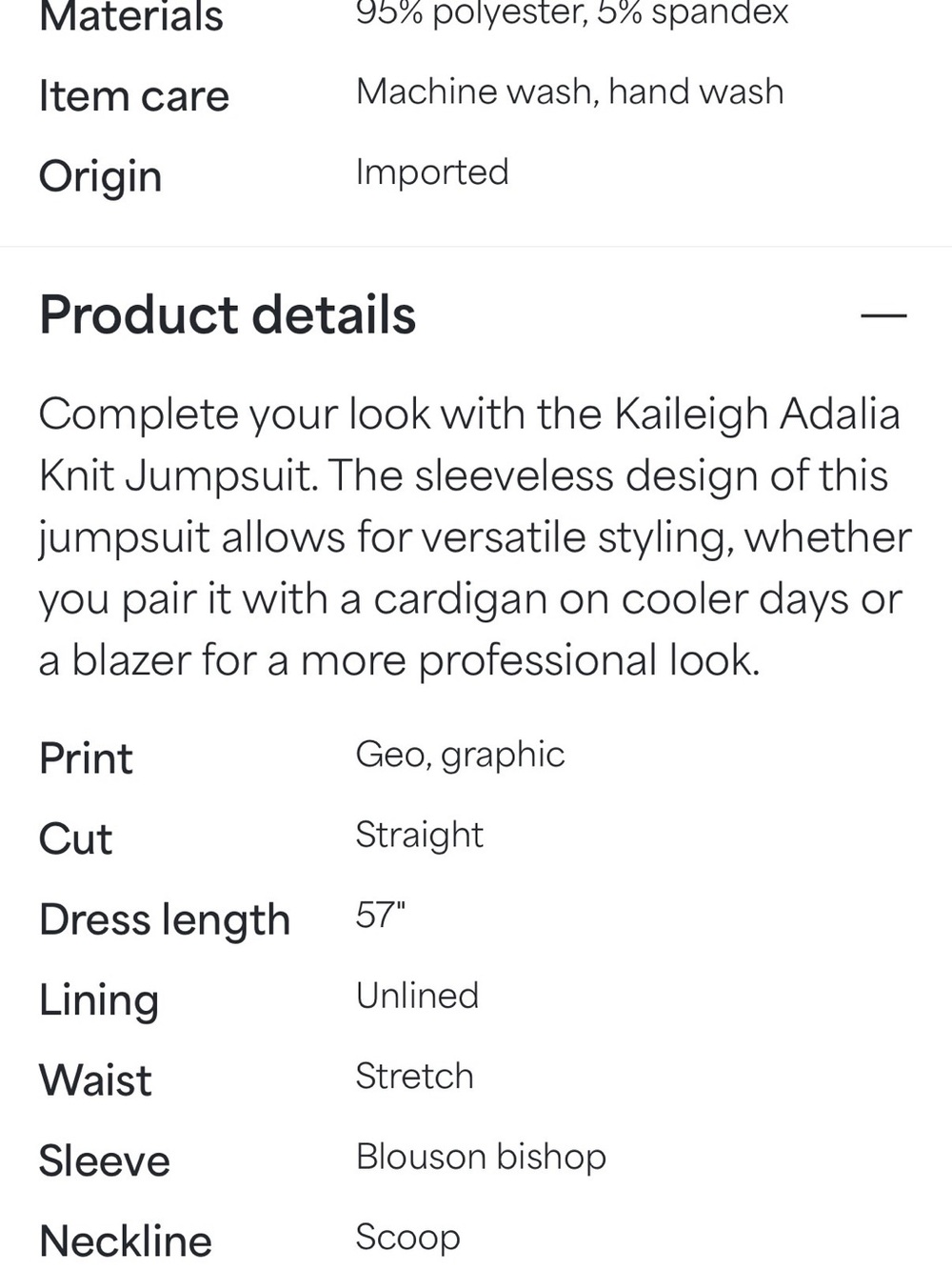 Kaileigh Stitch Fix Adalia Wide Leg Paisley Jumpsuit Pockets Size L - Picture 16 of 16